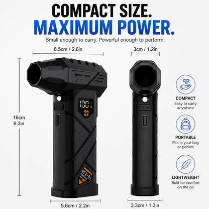 9,000,00RPH Turbo Jet Blower With LED Display