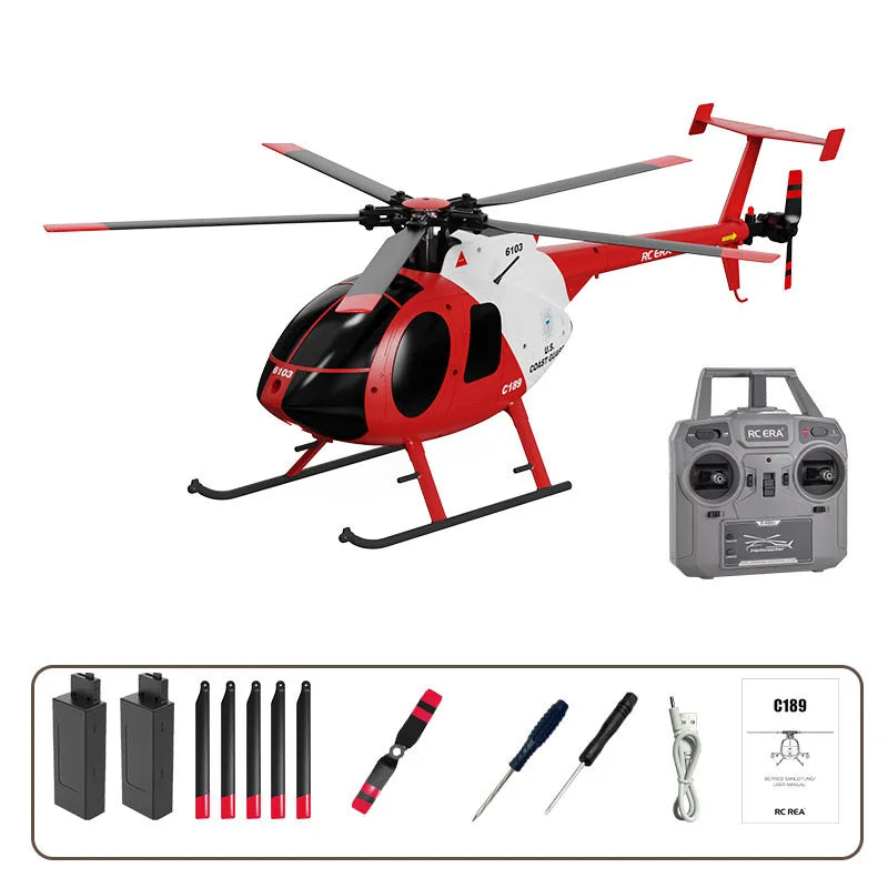Professional RC Helicopter C189 with 6‑Axis Gyro