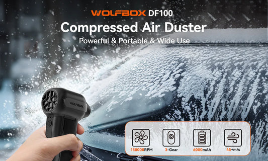3‑Speed Wireless Air Blower & Duster