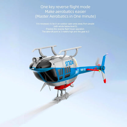 Professional RC Helicopter C189 with 6‑Axis Gyro