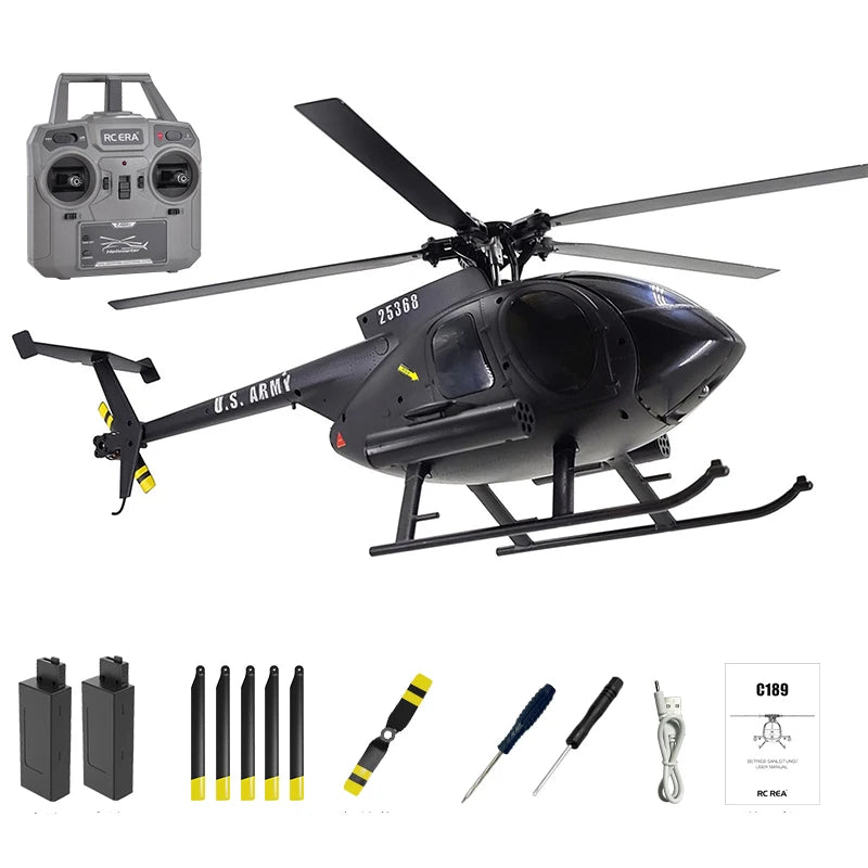 Professional RC Helicopter C189 with 6‑Axis Gyro