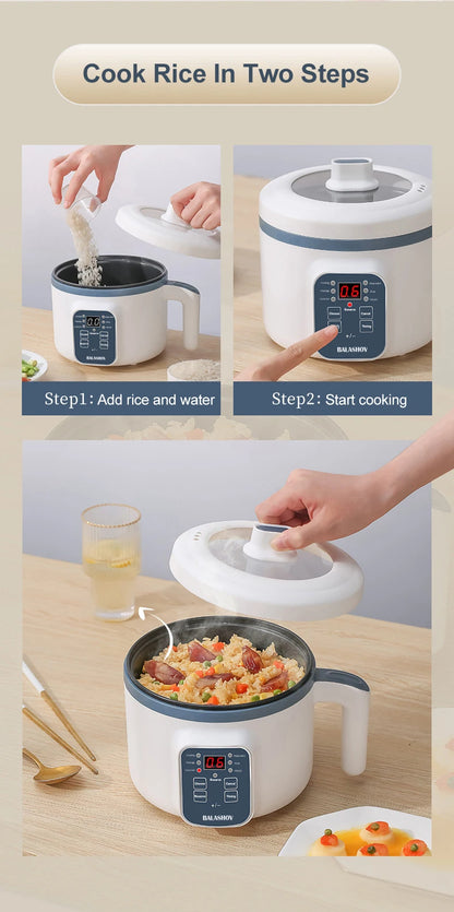 Compact Non-Stick Multifucntional  Electric Rice Cooker