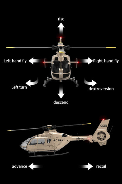 Professional RC Helicopter C189 with 6‑Axis Gyro