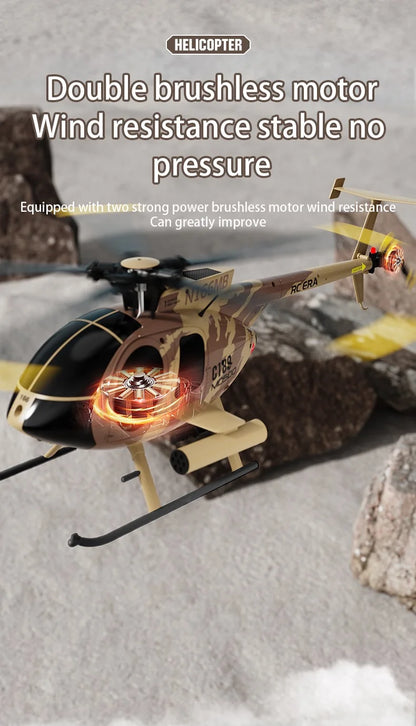 Professional RC Helicopter C189 with 6‑Axis Gyro