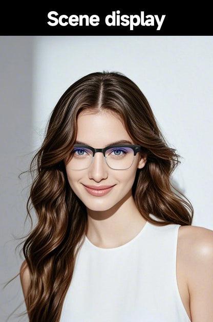 AI Smart Glasses with HD Camera, Bluetooth & Colour‑Changing Lenses