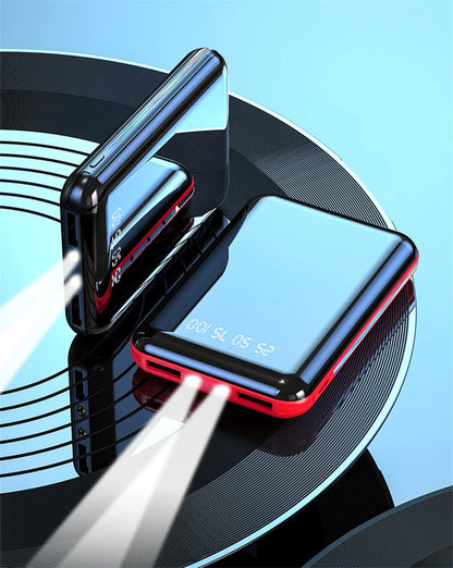 Mini Power Bank 20000mAh Portable LED Display Charger