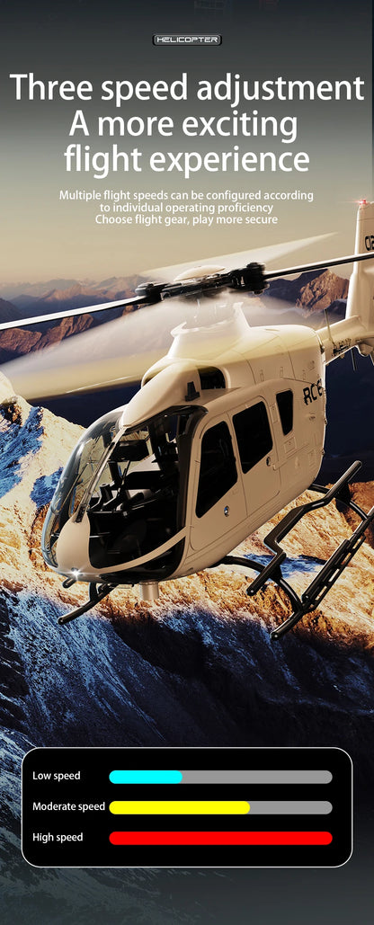 Professional RC Helicopter C189 with 6‑Axis Gyro