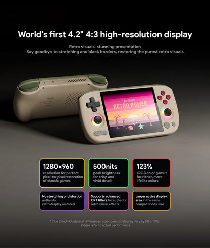 Portable Hand-Held Retro Gaming Console