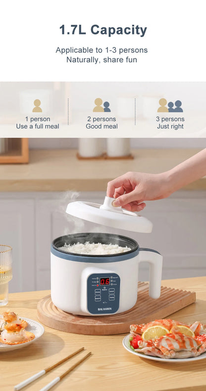 Compact Non-Stick Multifucntional  Electric Rice Cooker