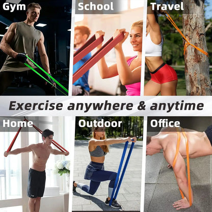 Adjustable Resistance Bands (9-152 Kgs) for Fitness Training