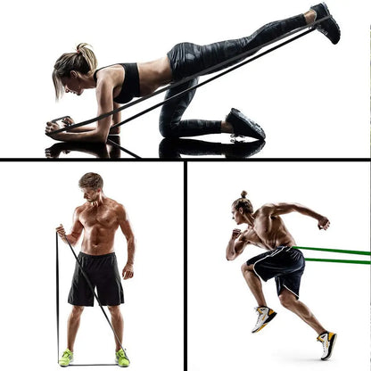 Adjustable Resistance Bands (9-152 Kgs) for Fitness Training