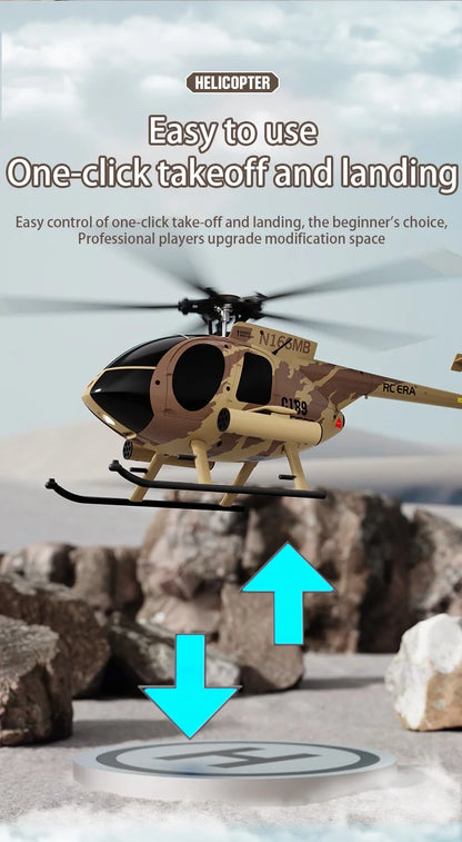 Professional RC Helicopter C189 with 6‑Axis Gyro