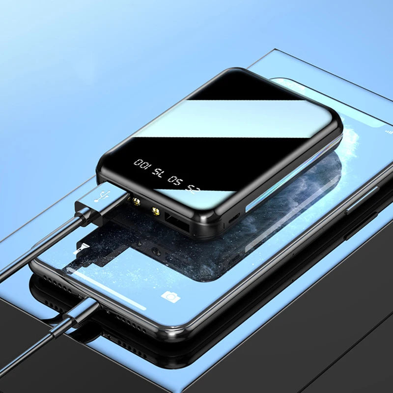 Mini Power Bank 20000mAh Portable LED Display Charger