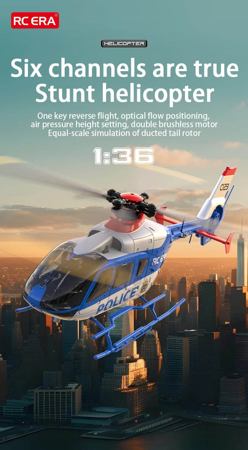 Professional RC Helicopter C189 with 6‑Axis Gyro
