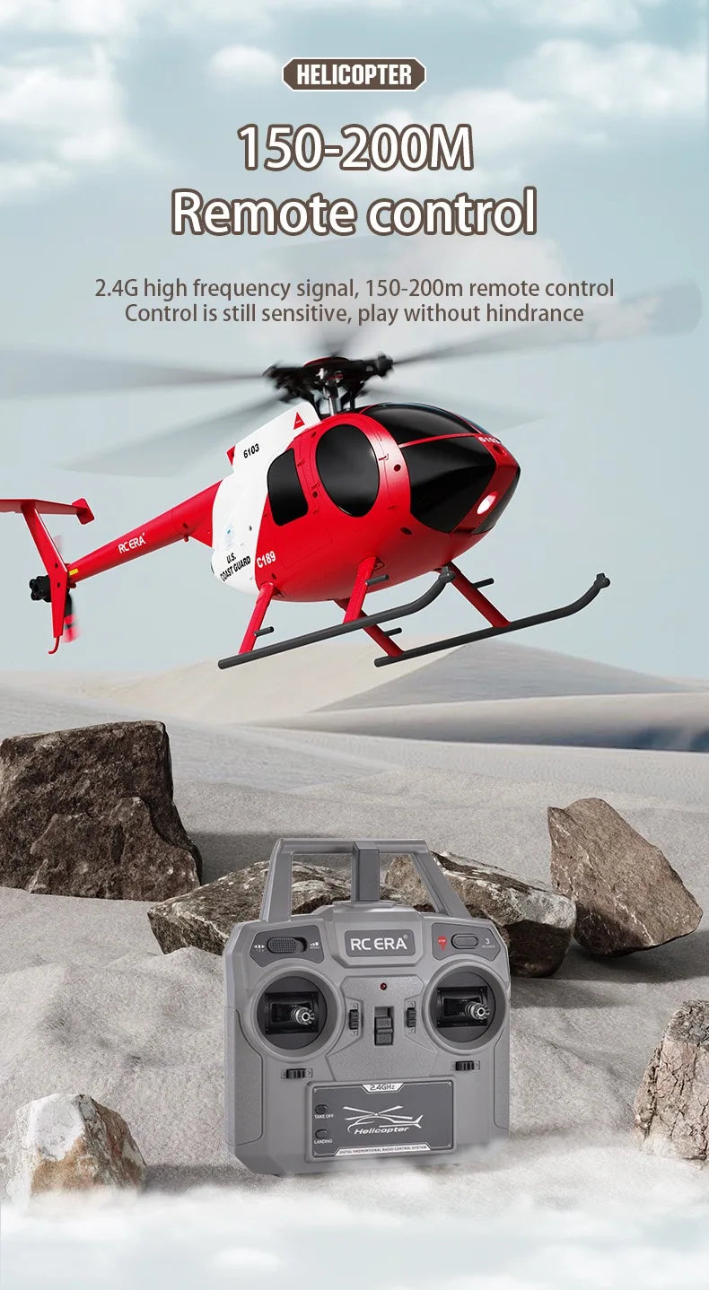 Professional RC Helicopter C189 with 6‑Axis Gyro