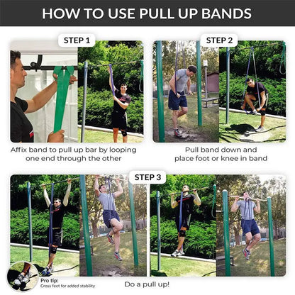 Adjustable Resistance Bands (9-152 Kgs) for Fitness Training