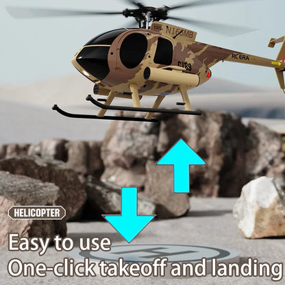 Professional RC Helicopter C189 with 6‑Axis Gyro