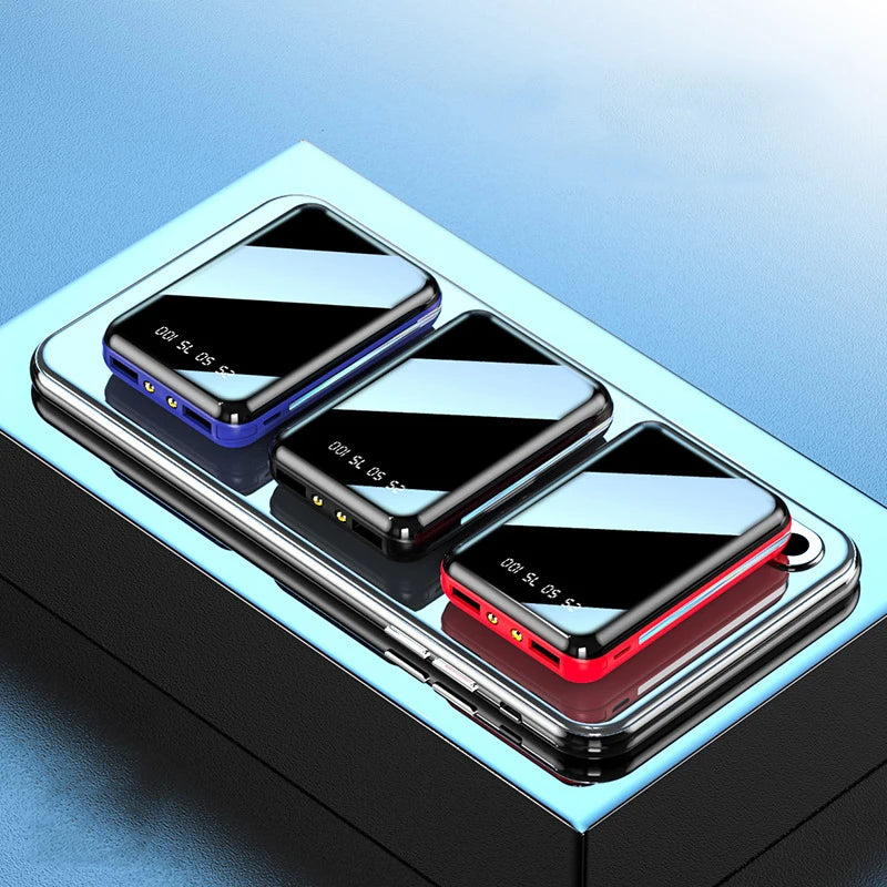 Mini Power Bank 20000mAh Portable LED Display Charger