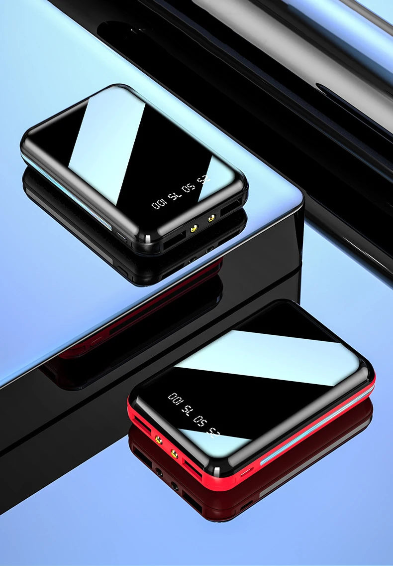Mini Power Bank 20000mAh Portable LED Display Charger