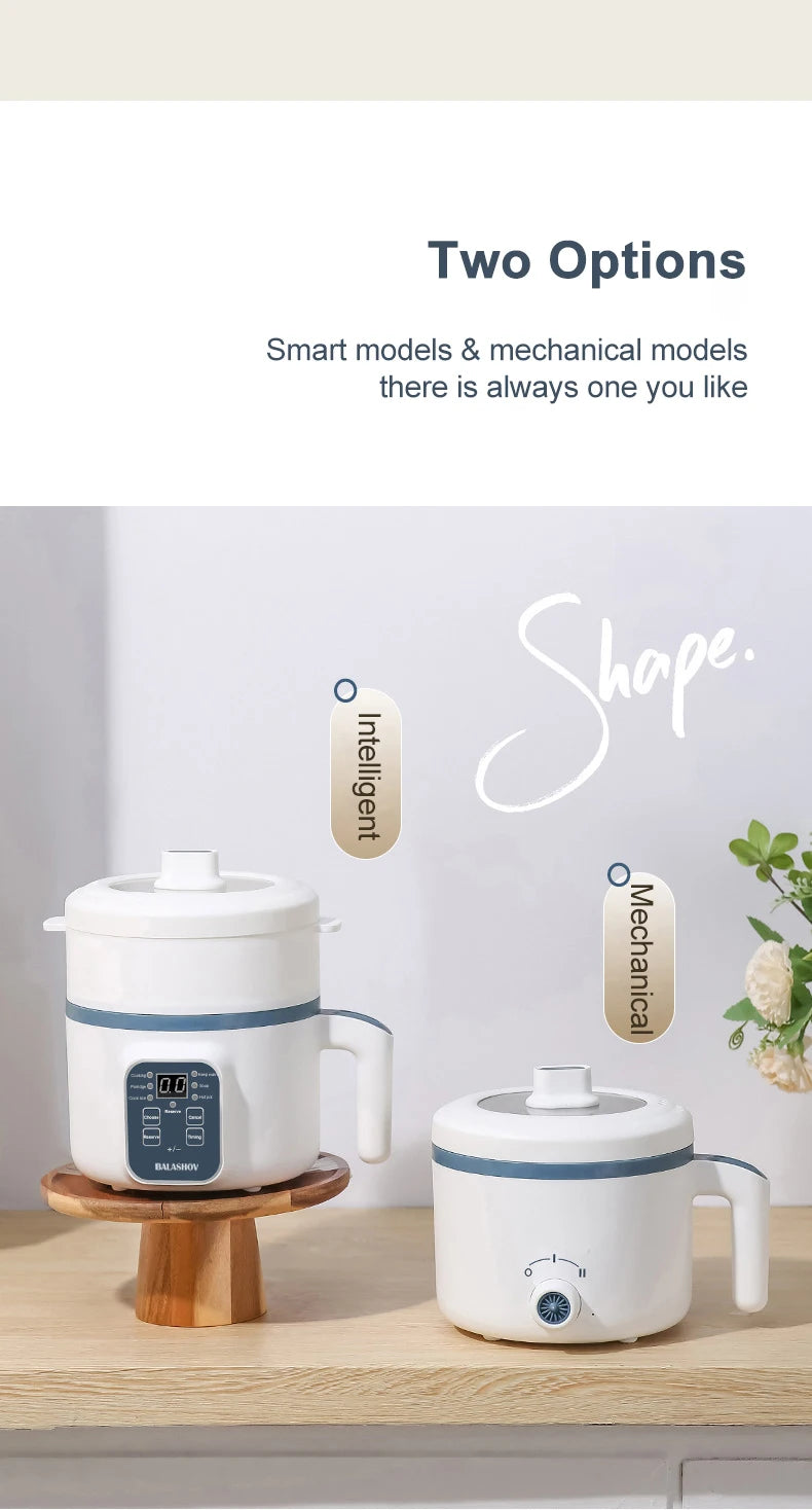 Compact Non-Stick Multifucntional  Electric Rice Cooker