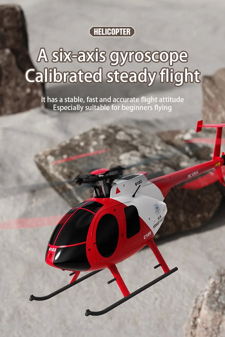 Professional RC Helicopter C189 with 6‑Axis Gyro
