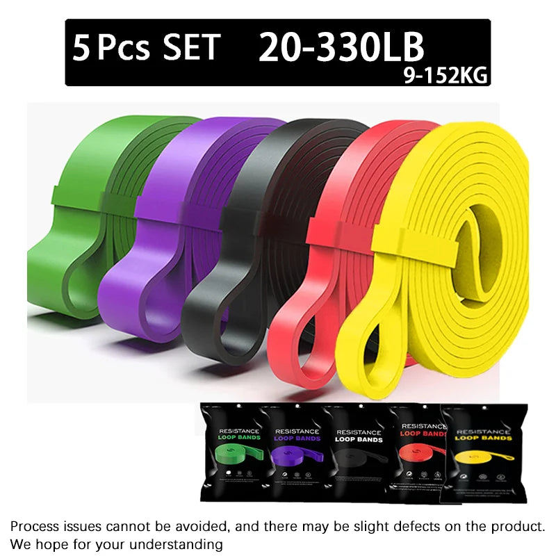Adjustable Resistance Bands (9-152 Kgs) for Fitness Training