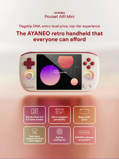 Portable Hand-Held Retro Gaming Console