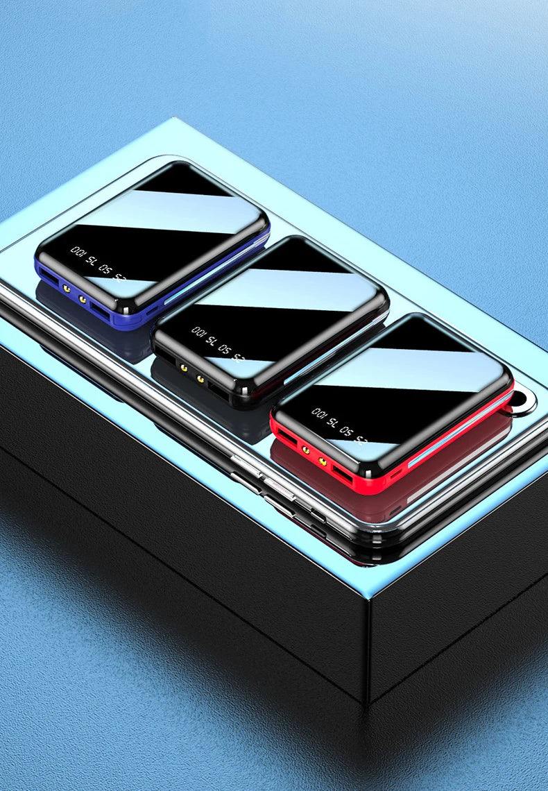 Mini Power Bank 20000mAh Portable LED Display Charger