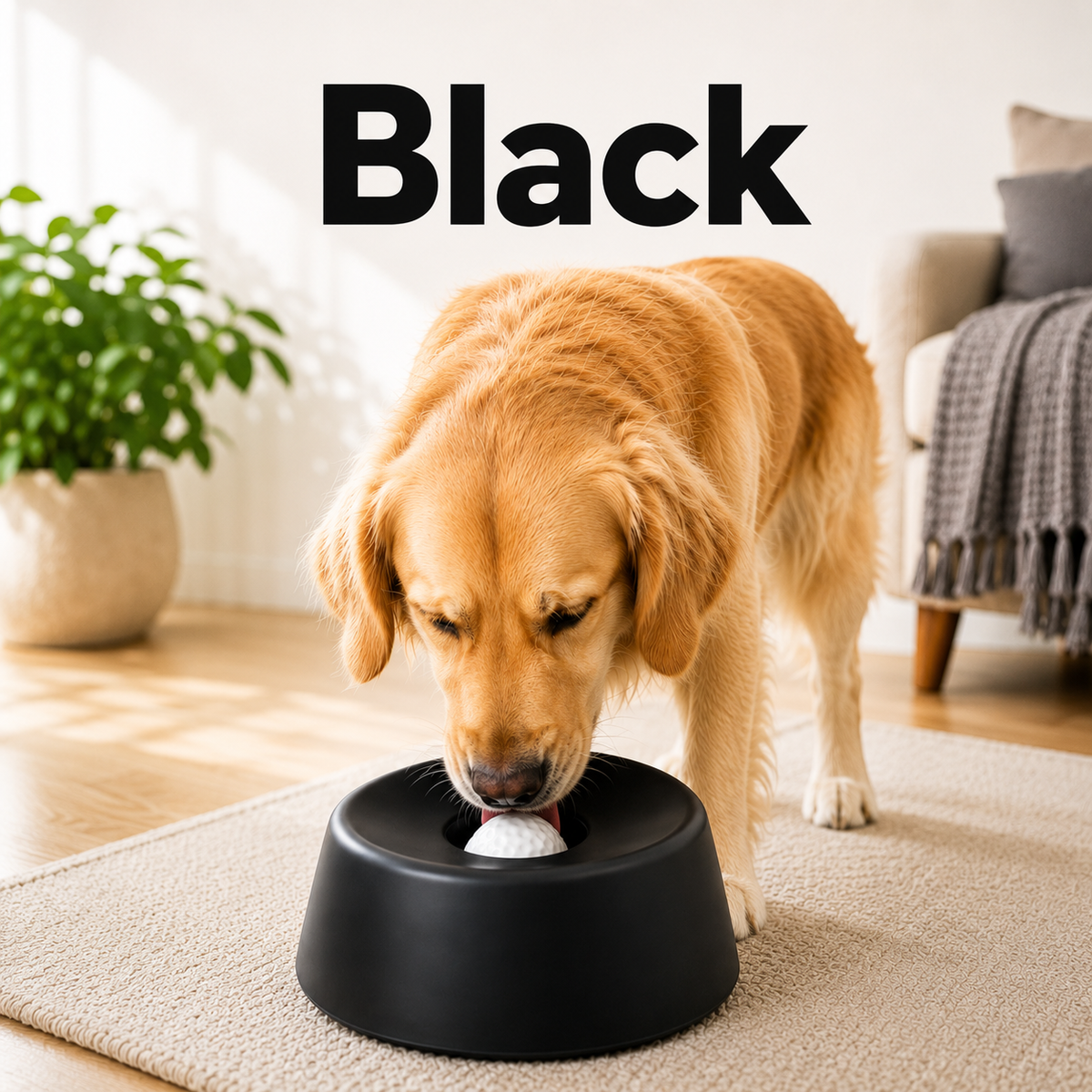 Anti‑Choking Slow Feeding Dog Bowl