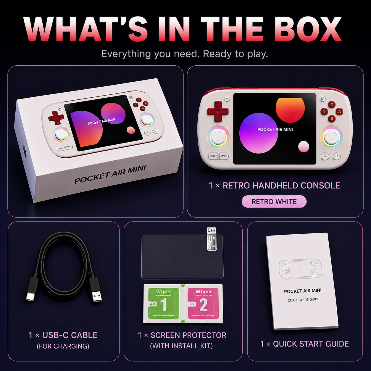 Portable Retro Handheld Console