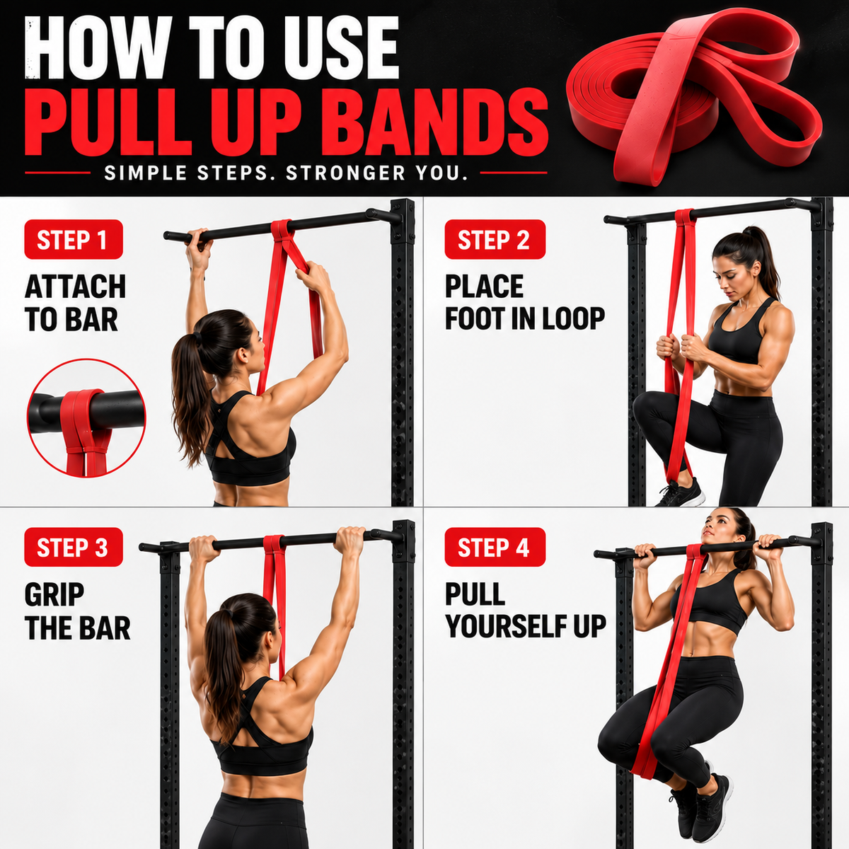 Premium Resistance Bands (9-152 KG | 20-335 LB)