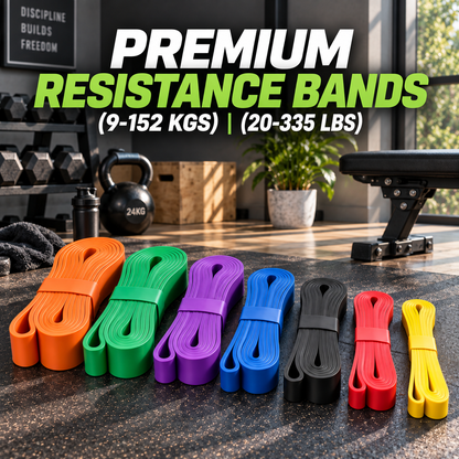 Premium Resistance Bands (9-152 KG | 20-335 LB)