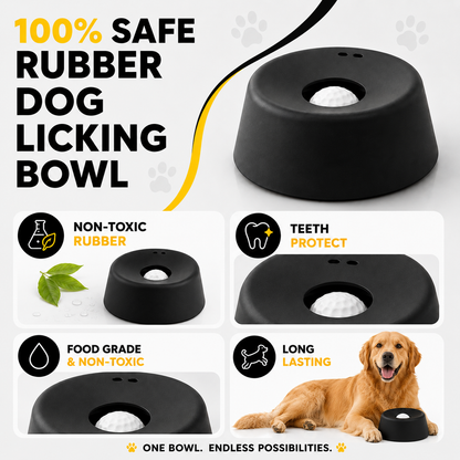 Anti‑Choking Slow Feeding Dog Bowl