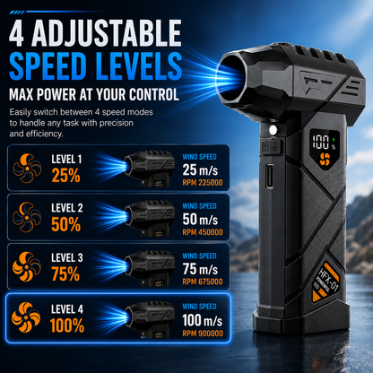 9,000,00RPH Turbo Jet Blower With LED Display