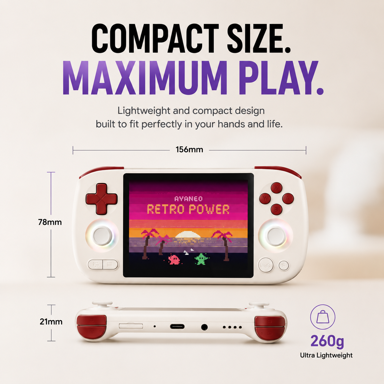 Portable Retro Handheld Console