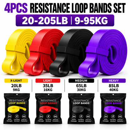 Premium Resistance Bands (9-152 KG | 20-335 LB)