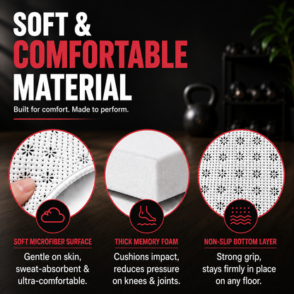 Non‑Slip Squat Target Mat