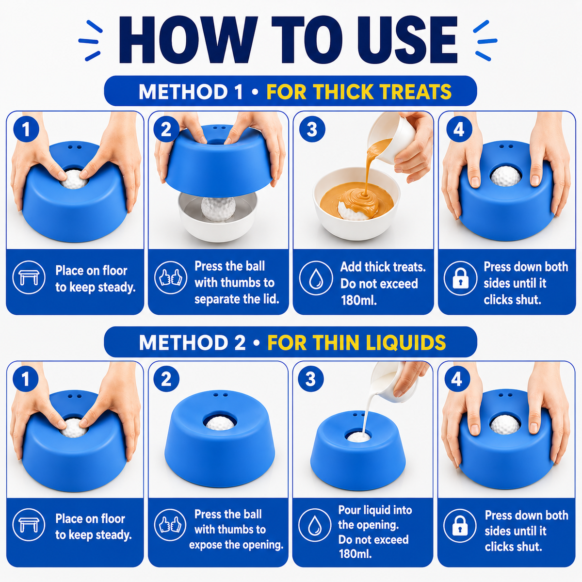 Anti‑Choking Slow Feeding Dog Bowl