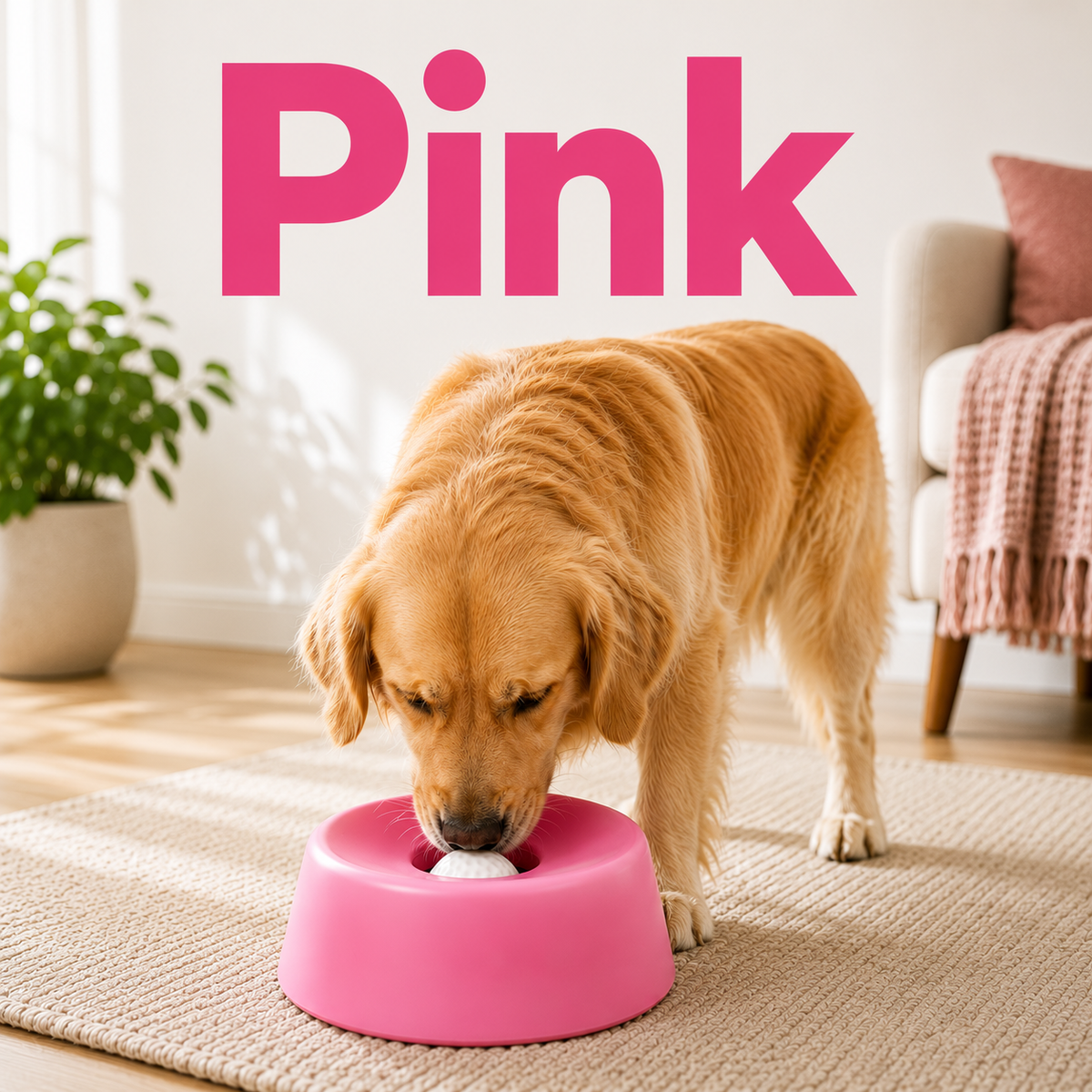 Anti‑Choking Slow Feeding Dog Bowl